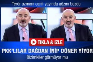 PKK'lılar dağdan inip d&ouml;ner yiyor bizimkiler g&ouml;rm&uuml;yor mu