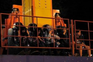Arap turistlerin lunapark keyfi