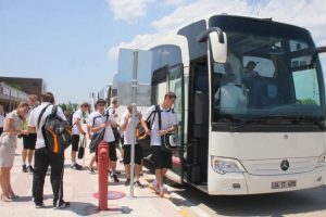 Bursaspor'un rakibi Gomel Bursa'ya geldi