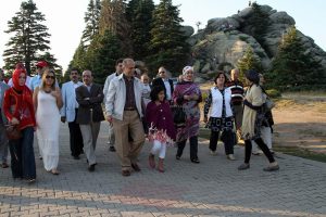 Arap Turizm Teşkilatı Başkanı'nın Uludağ sefası