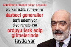Ahmet Altan istifaları yazdı