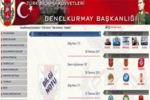Genelkurmay Başkanlığı sitesinde değişiklik!