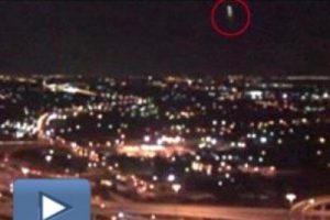 Canlı yayında UFO paniği!