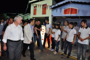 İneg&ouml;l'de Ramazan Sokağı kapılarını a&ccedil;tı