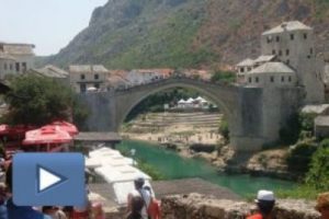 K&ouml;pr&uuml;den geleneksel atlama ş&ouml;leni