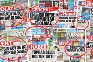 Bursa gazeteleri Arın&ccedil; y&uuml;z&uuml;nden pişti oldu!