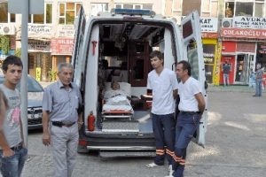 İfadesi ambulansta alındı