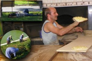 70 derece sıcakta oru&ccedil;lu ekmek m&uuml;cadelesi - &Ouml;ZEL HABER