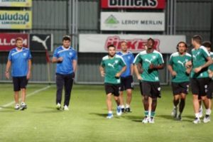 Bangura Bursaspor antrenmanında