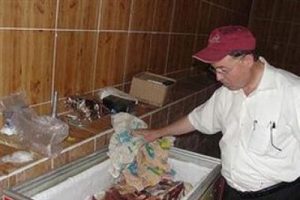 5 Ton &ccedil;&uuml;r&uuml;m&uuml;ş et ele ge&ccedil;irildi!