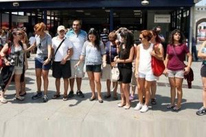İstanbul'da şortlu eylem