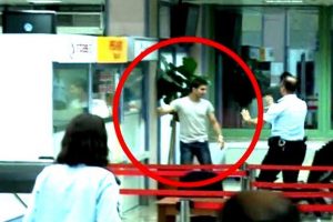 U&ccedil;ağı ka&ccedil;ırınca havalimanında ter&ouml;r estirdi