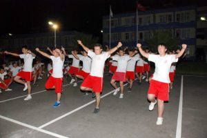 Mudanya Kızılay kampında renkli final