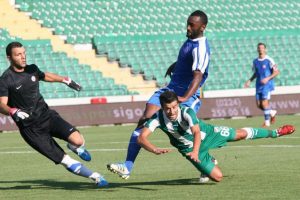 Bursaspor hazırlık ma&ccedil;ında mağlup