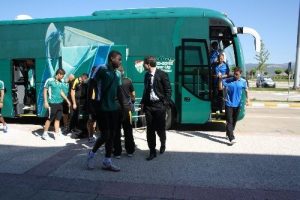 Bursaspor Bel&ccedil;ika'ya u&ccedil;tu