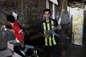 Kaddafi'nin sarayındaki Fenerbah&ccedil;eli
