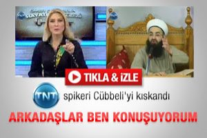 Bayan spiker C&uuml;bbeli Ahmet Hoca'yı nasıl kıskandı