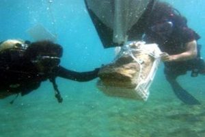 Deniz altında b&uuml;y&uuml;k hazine bulundu