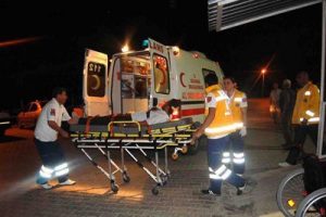 Yeni aldığı motosikletle u&ccedil;uruma yuvarlandı