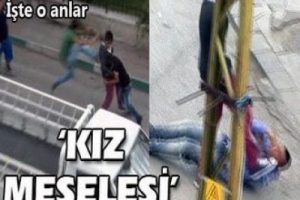 Sokak ortasında kız kavgası