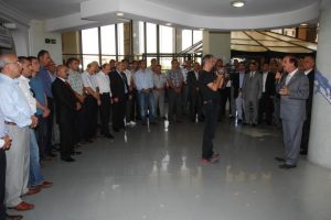 Yıldırımlılar belediyede bayramlaştı