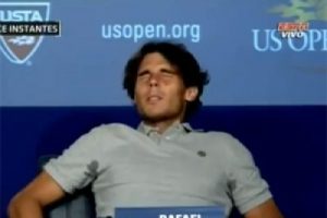 Nadal'a toplantıda kramp girdi