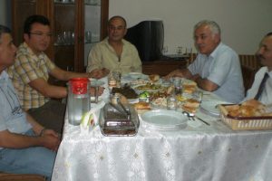 Şehit ailesini ziyaret