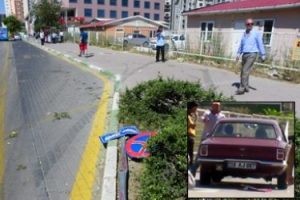 Yasak yola girdi, kaza yaptı, ceza yememek i&ccedil;in ka&ccedil;tı - &Ouml;ZEL HABER