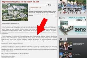 Haberimiz ses getirdi, emniyet &uuml;niversiteye sahip &ccedil;ıktı