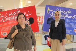 Disneyland'a gidiyoruz kampanyasının talihlileri buluştu