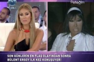 Gen&ccedil; sevgili de canlı yayına katıldı