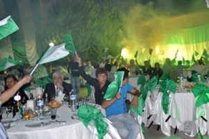 Taraftarlar Bursaspor gecesinde coştu