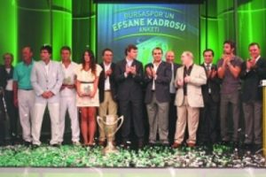 Bursaspor'un efsane kadrosu belirlendi