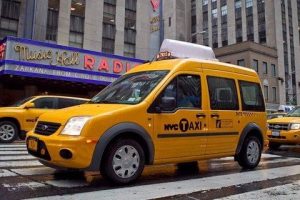 G&ouml;lc&uuml;k'l&uuml; Transit Connect'ler New York'ta