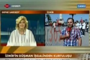 TRT muhabirinin zor anları