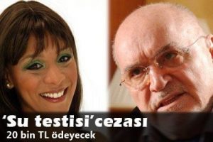 Su  testisi tazminata mahkum oldu!