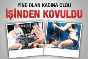O kadın işinden kovuldu