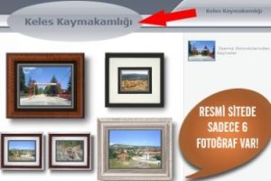 Kaymakamlık sitesi b&ouml;yle olursa! Burası Hakkari değil Bursa - &Ouml;ZEL HABER