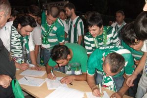 Bursaspor taraftarı Uludağ i&ccedil;in tek y&uuml;rek