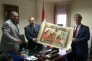 Başkan Keskin Mısır'da