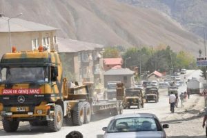 Hakkari'de askeri hareketlilik