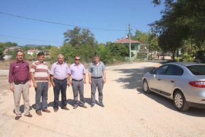 Yenişehir'de k&ouml;y yolları asfalt oluyor