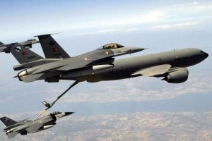 T&uuml;rk yardım u&ccedil;ağına u&ccedil;aksavarlarla ateş a&ccedil;ıldı