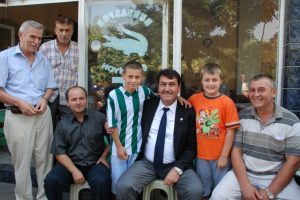 Başkan D&uuml;ndar hizmet turunda