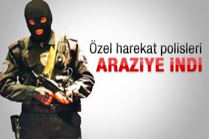 &Ouml;zel harekat polisleri arazide
