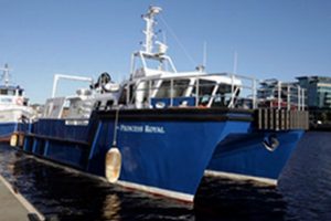 1 milyon sterline mal olan araştırma gemisi suya indirildi