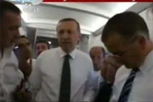 Birand'ın kamerasından Başbakan'ın u&ccedil;ağı