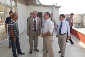 Gemlik'in yeni okulu g&uuml;n sayıyor