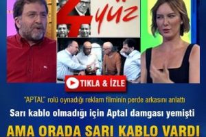 Ahmet Hakan aptal rol&uuml; oynadığı reklam filminin perde arkasını anlattı