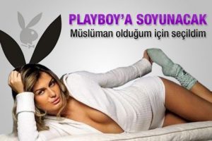 Playboy'a soyunacak